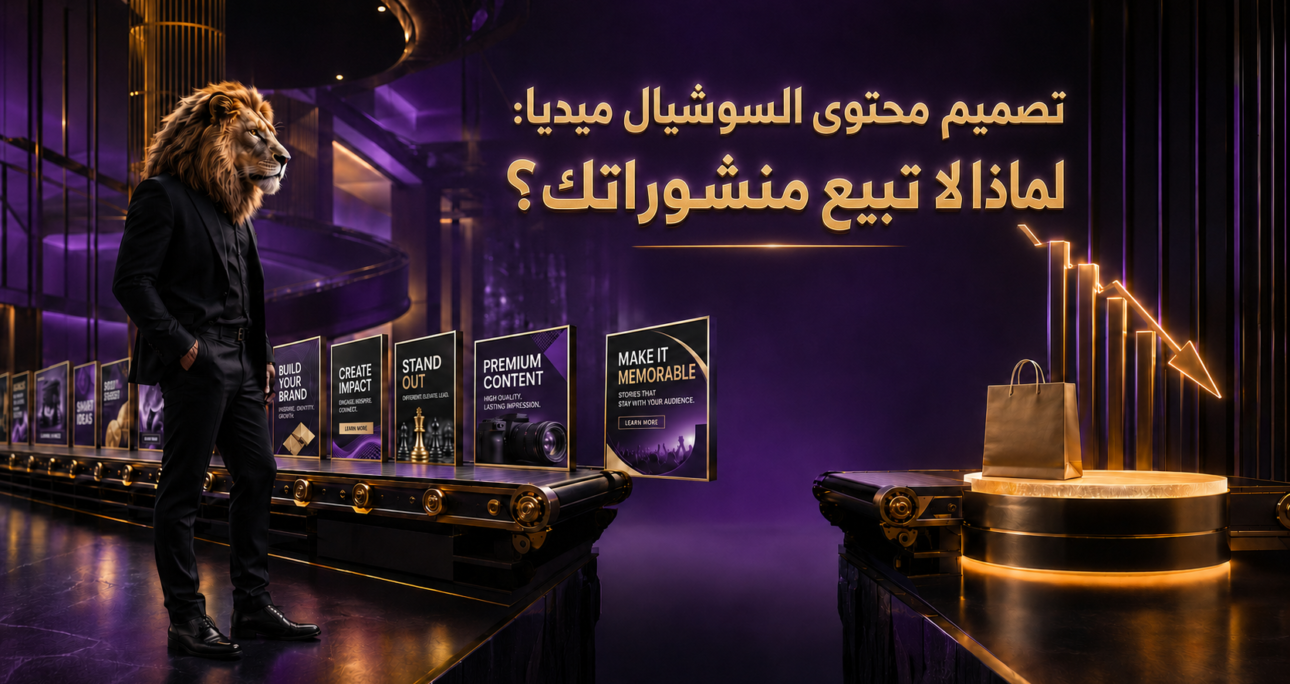 تصميم محتوى السوشيال ميديا: لماذا لا تبيع منشوراتك؟